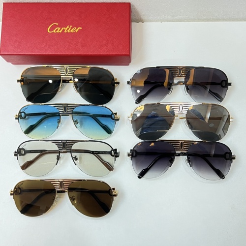 Replica Cartier AAA Quality Sunglassess #1136468 $60.00 USD for Wholesale
