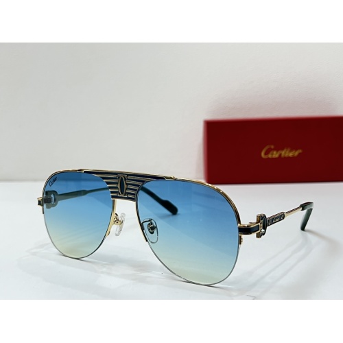 Cartier AAA Quality Sunglassess #1136470 $60.00 USD, Wholesale Replica Cartier AAA Quality Sunglassess