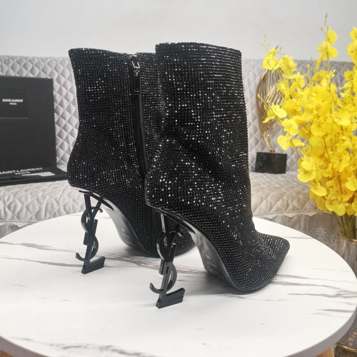 Replica Yves Saint Laurent YSL Boots For Women #1136507 $225.00 USD for Wholesale