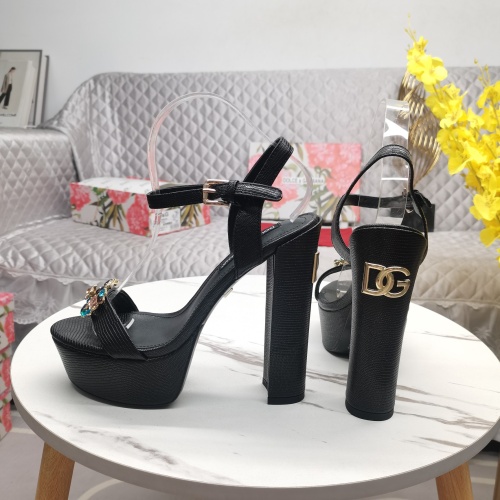 Replica Dolce & Gabbana D&G Sandal For Women #1137138 $140.00 USD for Wholesale