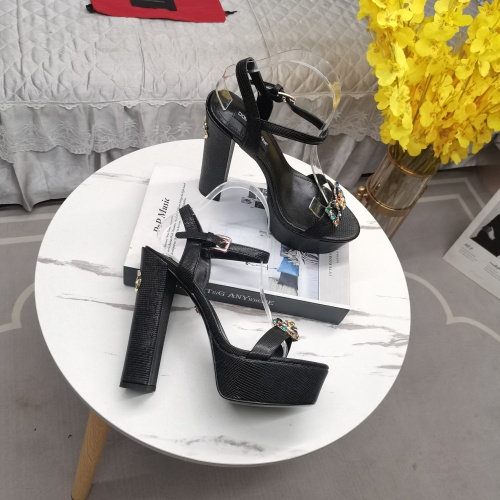 Replica Dolce & Gabbana D&G Sandal For Women #1137138 $140.00 USD for Wholesale