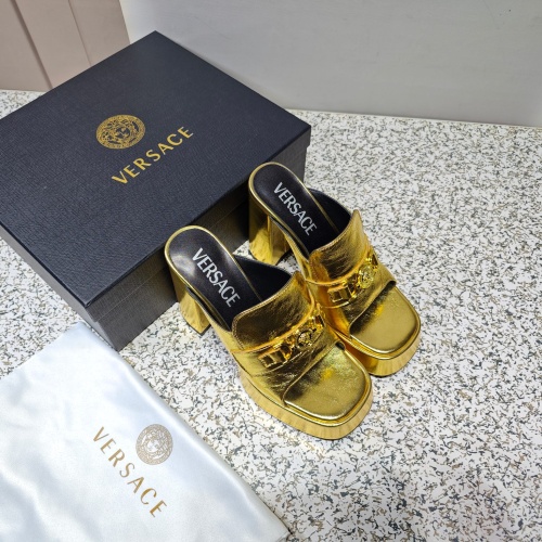 Replica Versace Slippers For Women #1137252 $118.00 USD for Wholesale