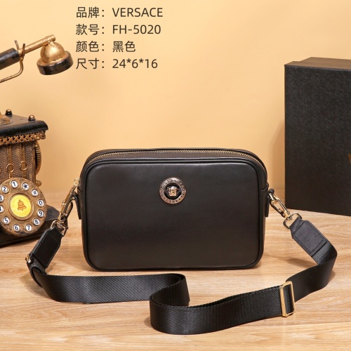 Versace AAA Man Messenger Bags #1137571 $92.00 USD, Wholesale Replica Versace AAA Man Messenger Bags