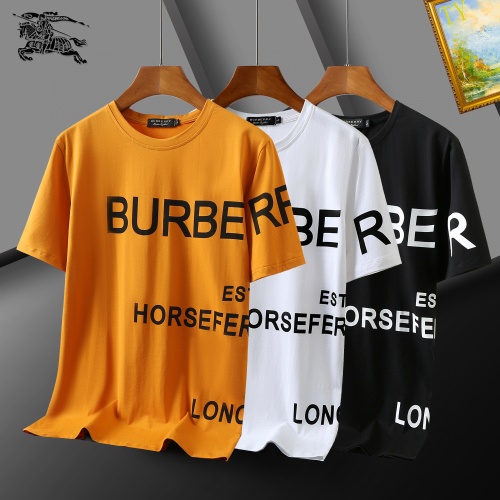 Replica Burberry T-Shirts Short Sleeved For Men #1137613 $27.00 USD for Wholesale