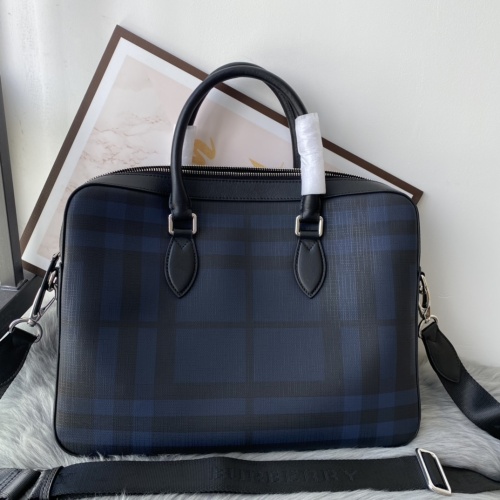 Replica Burberry AAA Man Handbags #1137862 $140.00 USD for Wholesale