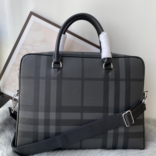 Replica Burberry AAA Man Handbags #1137863 $150.00 USD for Wholesale
