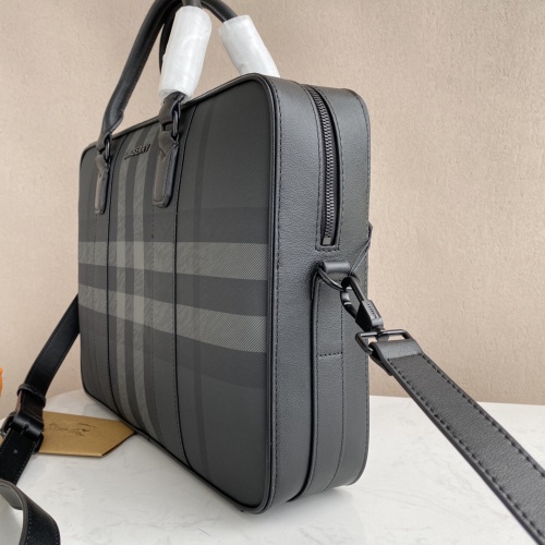 Replica Burberry AAA Man Handbags #1137872 $160.00 USD for Wholesale