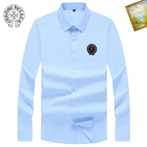 Chrome Hearts Shirts Long Sleeved For Men #1137875 $40.00 USD, Wholesale Replica Chrome Hearts Shirts