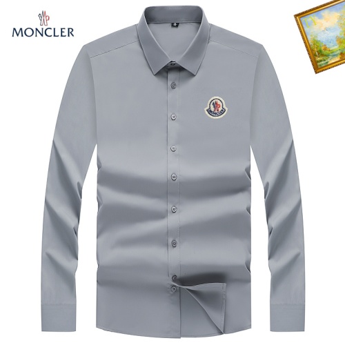Moncler Shirts Long Sleeved For Men #1137948