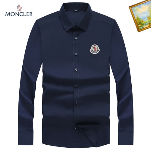 Moncler Shirts Long Sleeved For Men #1137949