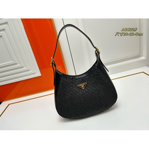 Prada AAA Quality Shoulder Bags For Women #1137959 $102.00 USD, Wholesale Replica Prada AAA Quality Shoulder Bags