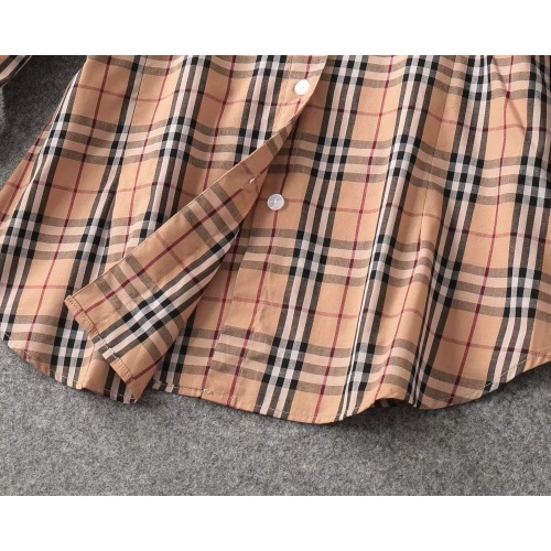 Replica Burberry Shirts Long Sleeved For Women #1138209 $38.00 USD for Wholesale