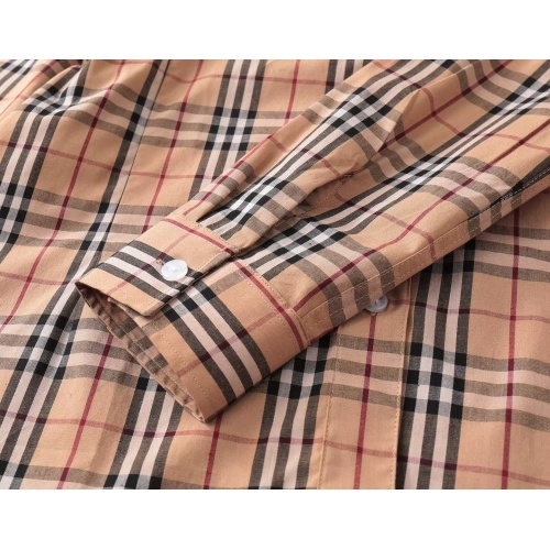 Replica Burberry Shirts Long Sleeved For Women #1138209 $38.00 USD for Wholesale