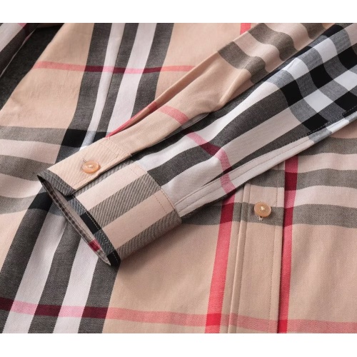 Replica Burberry Shirts Long Sleeved For Women #1138211 $38.00 USD for Wholesale