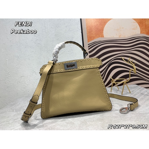 Fendi AAA Quality Handbags For Women #1138306 $145.00 USD, Wholesale Replica Fendi AAA Quality Handbags