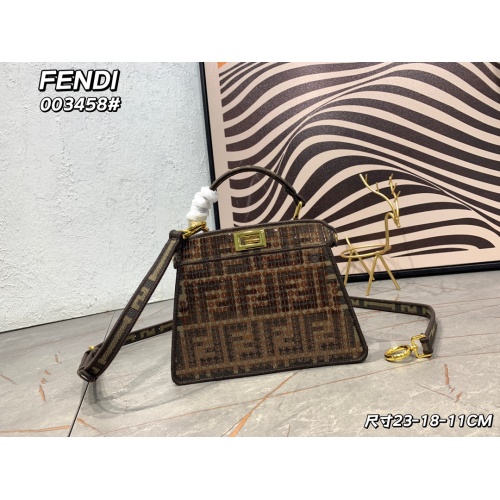 Fendi AAA Quality Handbags For Women #1138308 $140.00 USD, Wholesale Replica Fendi AAA Quality Handbags