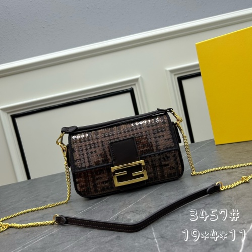 Fendi AAA Quality Messenger Bags For Women #1138340 $115.00 USD, Wholesale Replica Fendi AAA Messenger Bags
