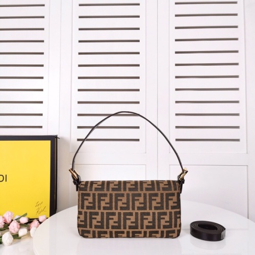 Replica Fendi AAA Quality Shoulder Bags For Women #1138349 $80.00 USD for Wholesale
