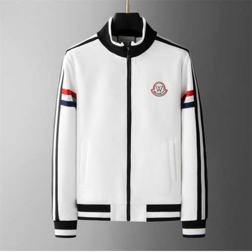 Replica Moncler Tracksuits Long Sleeved For Men #1139279 $92.00 USD for Wholesale