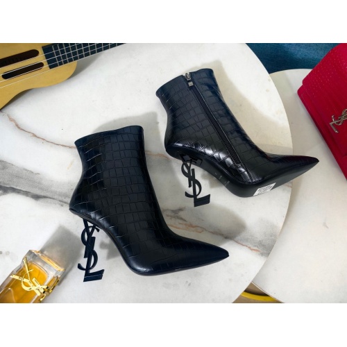 Yves Saint Laurent YSL Boots For Women #1139337 $125.00 USD, Wholesale Replica Yves Saint Laurent YSL Boots