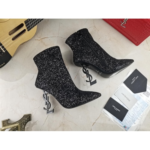 Yves Saint Laurent YSL Boots For Women #1139338 $125.00 USD, Wholesale Replica Yves Saint Laurent YSL Boots