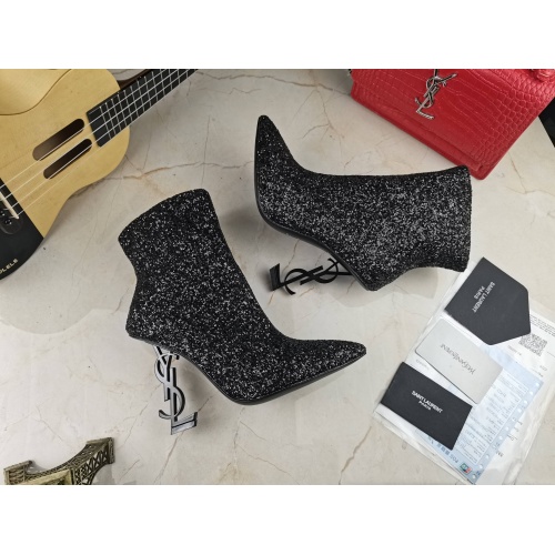 Replica Yves Saint Laurent YSL Boots For Women #1139338 $125.00 USD for Wholesale