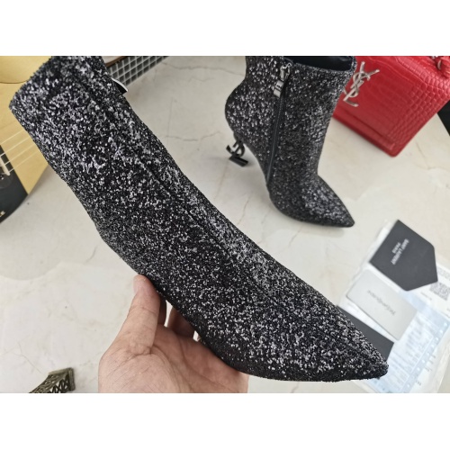 Replica Yves Saint Laurent YSL Boots For Women #1139338 $125.00 USD for Wholesale