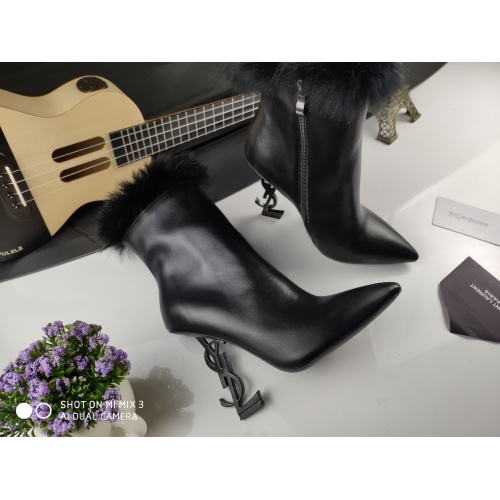 Replica Yves Saint Laurent YSL Boots For Women #1139342 $130.00 USD for Wholesale