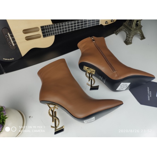 Yves Saint Laurent YSL Boots For Women #1139343 $130.00 USD, Wholesale Replica Yves Saint Laurent YSL Boots