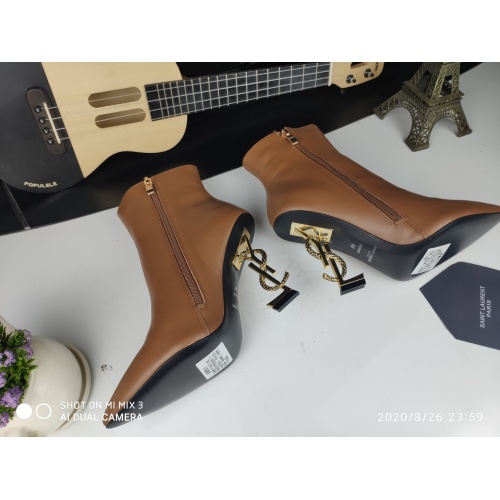 Replica Yves Saint Laurent YSL Boots For Women #1139343 $130.00 USD for Wholesale