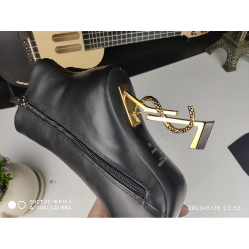 Replica Yves Saint Laurent YSL Boots For Women #1139344 $130.00 USD for Wholesale