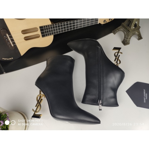 Replica Yves Saint Laurent YSL Boots For Women #1139344 $130.00 USD for Wholesale
