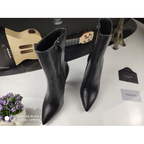 Replica Yves Saint Laurent YSL Boots For Women #1139346 $130.00 USD for Wholesale