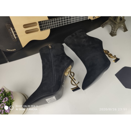 Replica Yves Saint Laurent YSL Boots For Women #1139347 $130.00 USD for Wholesale