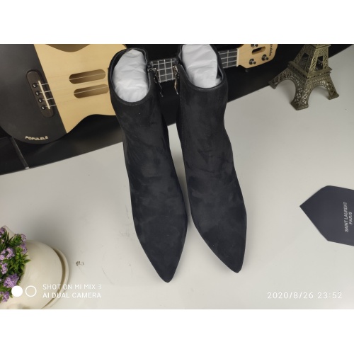 Replica Yves Saint Laurent YSL Boots For Women #1139347 $130.00 USD for Wholesale