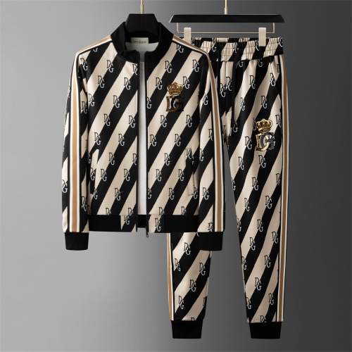 Dolce & Gabbana D&G Tracksuits Long Sleeved For Men #1139354