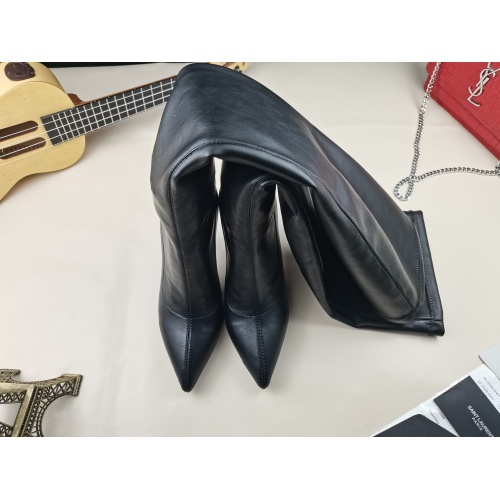 Replica Yves Saint Laurent YSL Boots For Women #1139357 $160.00 USD for Wholesale