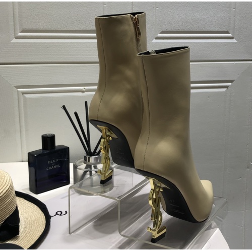Replica Yves Saint Laurent YSL Boots For Women #1139391 $125.00 USD for Wholesale