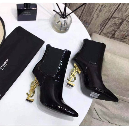 Yves Saint Laurent YSL Boots For Women #1139393 $130.00 USD, Wholesale Replica Yves Saint Laurent YSL Boots