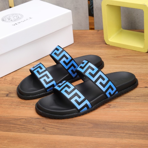 Versace Slippers For Men #1139402 $52.00 USD, Wholesale Replica Versace Slippers