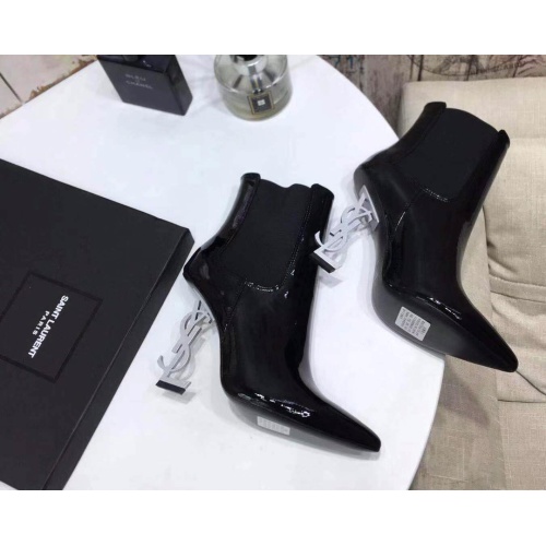 Yves Saint Laurent YSL Boots For Women #1139403 $125.00 USD, Wholesale Replica Yves Saint Laurent YSL Boots