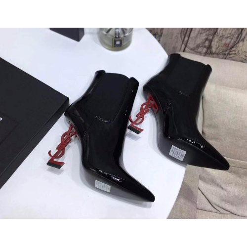 Yves Saint Laurent YSL Boots For Women #1139406 $125.00 USD, Wholesale Replica Yves Saint Laurent YSL Boots
