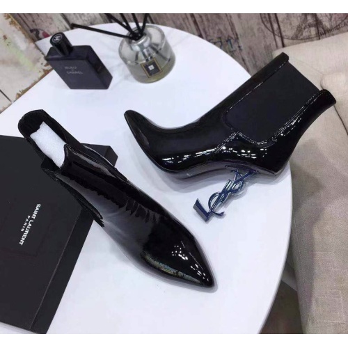 Replica Yves Saint Laurent YSL Boots For Women #1139407 $125.00 USD for Wholesale