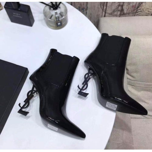 Yves Saint Laurent YSL Boots For Women #1139408 $125.00 USD, Wholesale Replica Yves Saint Laurent YSL Boots