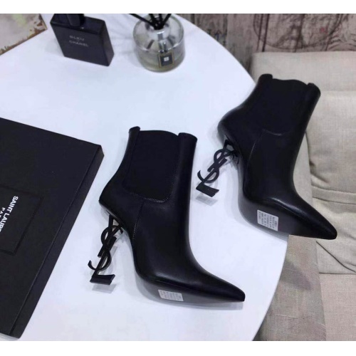 Yves Saint Laurent YSL Boots For Women #1139409 $125.00 USD, Wholesale Replica Yves Saint Laurent YSL Boots