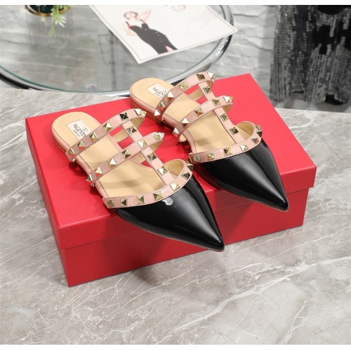 Replica Valentino Slippers For Women #1139484 $96.00 USD for Wholesale