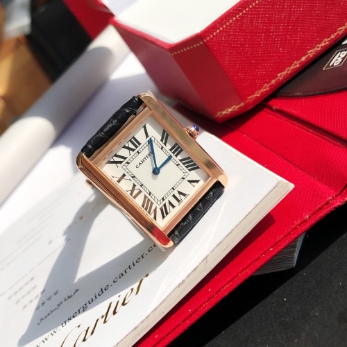 Replica Cartier AAA Quality Watches For Unisex #1139497 $380.17 USD for Wholesale