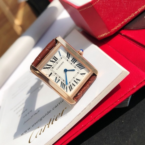 Replica Cartier AAA Quality Watches For Unisex #1139498 $380.17 USD for Wholesale