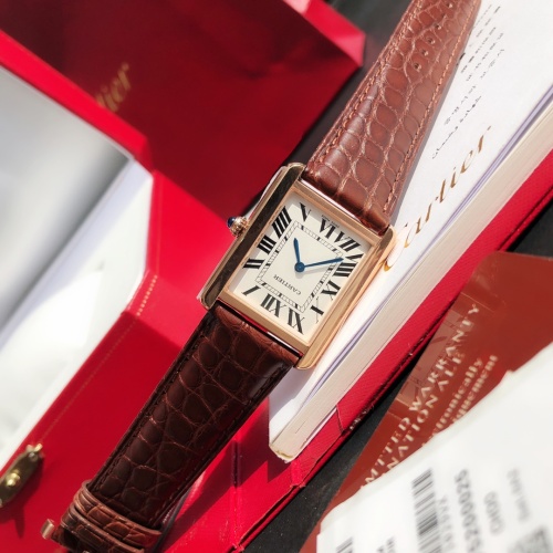 Replica Cartier AAA Quality Watches For Unisex #1139498 $380.17 USD for Wholesale