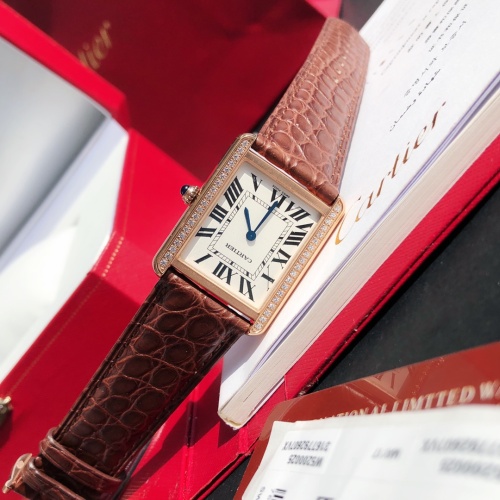 Replica Cartier AAA Quality Watches For Unisex #1139499 $396.69 USD for Wholesale